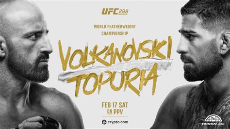 ufc 298 results|UFC 298: Volkanovski vs Topuria .